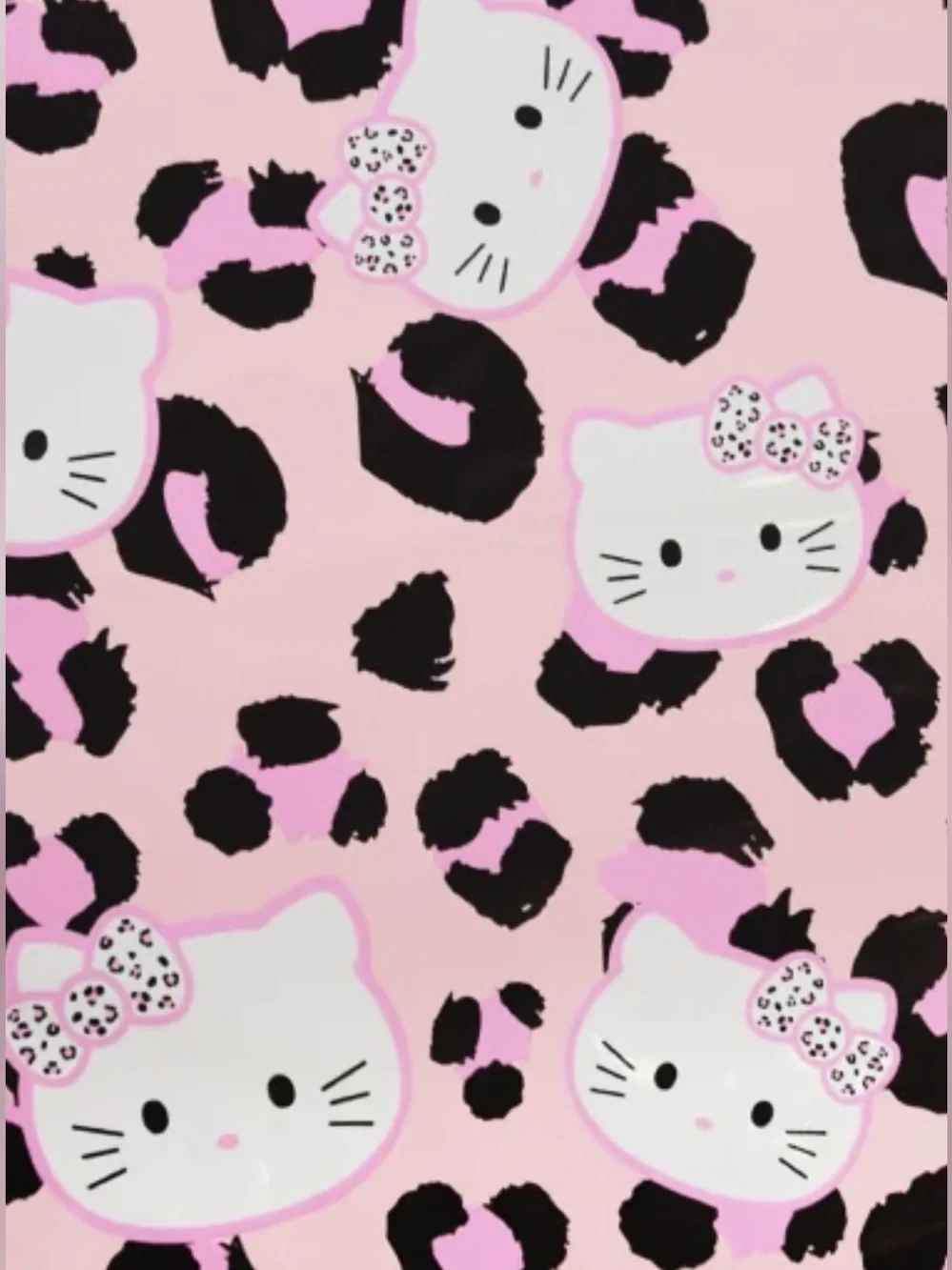 20ct - 10”x13” Pink leopard Hello Kitty poly mailers
